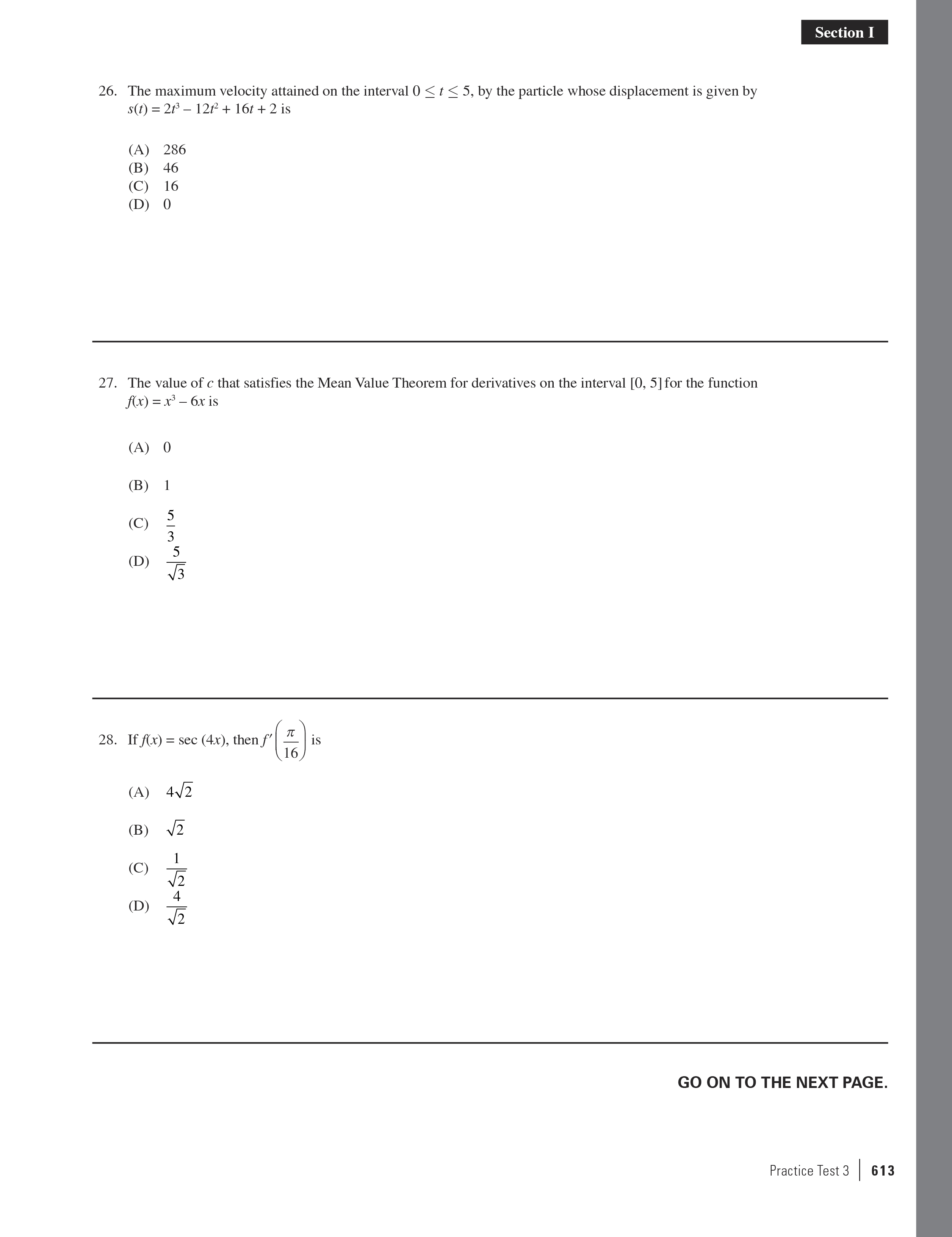 Extended ebook content for Cracking the AP Calculus AB Exam, Premium